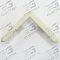 ACROVYN End Cap: End Cap, PETG, Almond, 3 in Leg Wd, 1/4 in Overall Ht, For 90° Angle, 0.25 in Thick (MPN SM20CAP920N). Key specifications — Brand: ACROVYN; Color: Almond; Product Type: End Cap.