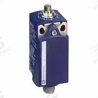 TELEMECANIQUE SENSORS Limit Switch: Plunger Actuator, Non-Metallic, Plunger, 15 N Op Force - Max (MPN XCKP2110M12). Key specifications — Manufacturer Part Number: XCKP2110M12; Brand: TELEMECANIQUE SENSORS; Electrical Connection: 4-Pin M12 Connector; Series: XCKP; Body Material Type: Non-Metallic; Actuator Type: Plunger.
