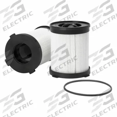 FLEETGUARD Fuel Filter with Water Separator: Cartridge, 5 1/16 in Overall Lg - Spin-On Fuel/Water Separators