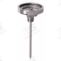 TEL-TRU Dial Thermometer: -40°F to 160°F, +/- 1% Accuracy, 9 in Stem Lg, Fahrenheit (MPN GT500R-0953). Key specifications — Temperature Units: Fahrenheit; Accuracy: +/- 1%; Brand: TEL-TRU.