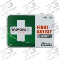 APPROVED VENDOR First Aid Kit and Housing: Industrial, 25 People Served, 112 Components, Metal (MPN 9999-2132). Key specifications — Adhesive Bandages Included: (3) Knuckle Bandages; Application: Industrial; Brand: APPROVED VENDOR; Housing Color: White; Housing Material: Metal; Includes Oral or Inhalant Medication: No Medication Included; Mountable: Wall Mount; Oral and Inhalant Medicinals Included: No Oral/Inhalant Medicinals.
