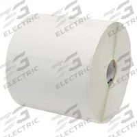 ZEBRA Barcode Printer Labels: 4 in Label Wd, 2 in Label Ht, White, 1 in Core Dia., Smooth Coated (MPN 10010031). Key specifications — Brand: ZEBRA; Label Color: White; Adhesive Material: Acrylic; Label Finish: Smooth Coated.