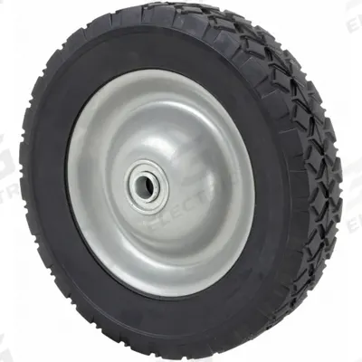 APPROVED VENDOR Semi-Pneumatic Wheel: 8 in Wheel Dia., 3 3/8 in Wheel Wd, Rubber - Semipneumatic Wheels