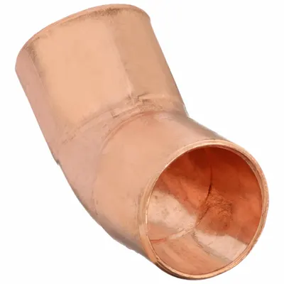 NIBCO Sweat Fitting Elbow: 3/4 in CTS x 3/4 in CTS, Cup x FTG, Wrot Copper (MPN 606-3/4) - Wrot Copper Tube Fittings
