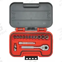 PROTO Socket Set: 1/4 in Drive, 14 Piece, Metric, 4 mm to 12 mm (MPN J47214S). Key specifications — attr1224269: 1/4 in; attr1204650: 4 mm to 12 mm; attr1204673: Socket Bits Not Included; attr1204688: PROTO; attr1206170: Standard Sockets.