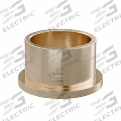 Flanged Sleeve Bearing: Bronze, SAE 841, 32 mm Bore, 38 mm OD, 25 mm Lg, -35°F to 300°F, 2 PK (MPN FFM3238-25B). Key specifications — System of Measurement: Metric; Material Grade: SAE 841; Flange Type: Flanged; Brand: OILITE.