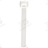 PANDUIT Cable Tie: 14 1/2 in Nominal Lg, 4 in Nominal Max. Bundle Dia., 0.19 in Wd, Natural, 100 PK (MPN PLT4S-C). Key specifications — Outdoor Use: No; Color: Natural; Brand: PANDUIT.