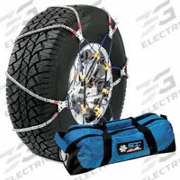 PEERLESS Tire Chain: Tire Chain, Light Duty Trucks/Medium Duty Trucks/SUVs, Alloy, Cable Chain Link (MPN SZ492). Key specifications — Material: Alloy; Compatible Tire Size: 295/75-17.5; Product Type: Tire Chain; Brand: PEERLESS.