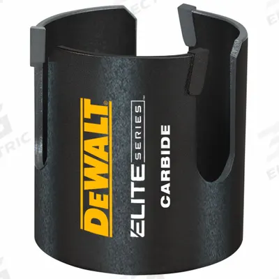 DEWALT Hole Saw: 2 9/16 in Saw Dia., 2 7/16 in Max. Cutting Dp, 5/8"-18 Thread Size - Wood-Cutting Hole Cutters without Arbor