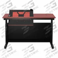 VERSADESK Standing Desk: Cherry, Wood, 48 in Overall Wd, 30 in Overall Dp, 36 in Max Desktop Ht (MPN RST4830-BC). Key specifications — Frame Color: Black; Frame Material: Laminate; Brand: VERSADESK; Desktop Color: Cherry; Desktop Material: Wood.