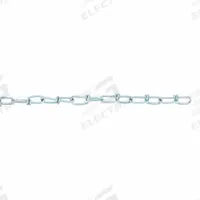 DAYTON Double Loop Chain: Steel, 55 lb Working Load Limit, Double Loop, 7/8 in Link Inside Lg, Zinc (MPN 2ZDH3). Key specifications — Brand: DAYTON; Item Trade Size: 5.