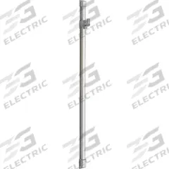 DELTA Grab Bar: Chrome, Chrome Finish (MPN 55531). Key specifications — Finish: Chrome; Product Type: Wall Mounted Grab Bar; Brand: DELTA; Material: Chrome.