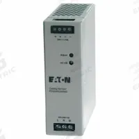 EATON DC Power Supply: DIN Rail, 240 W Output Power - Rated, 10 A Current - Output, Single Phase (MPN PSG240E24SMB). Key specifications — attr1044898: Single; attr1044874: Metal; attr1044879: 100 to 240V AC; attr211400: EATON.