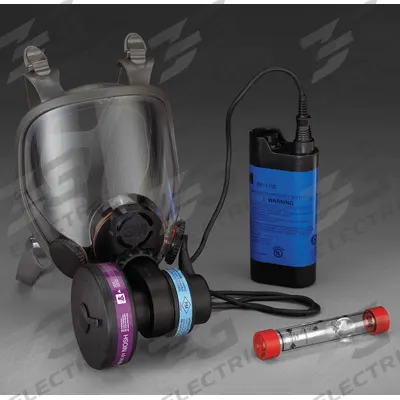 PAPR System: Full Facepiece, Mask-Mount, L - 3M Powerflow General Purpose PAPR Systems