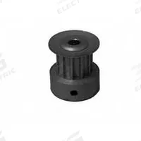 DAYTON Timing Pulley: Curvilinear, Fixed, For 6 mm Belt Wd, 11 Teeth, 3 mm Pitch, Aluminum (MPN 11-3M06M6CA3). Key specifications — Brand: DAYTON; Finish: Clear Anodized; For Belt Series: Powerhouse®.