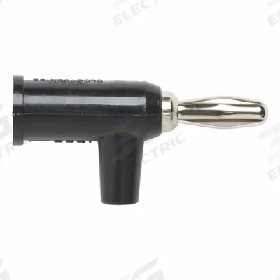 POMONA Banana Plug: 1 1/2 in Lg, 15 A Max Current Measurement - Standard Sheath Banana Jack to Non-Sheath Banana Plug Adapters