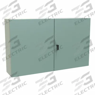 HAMMOND Electrical Enclosure: Steel, 36 in x 60 in x 12 in, NEMA 12/3R, Solid Cover - Steel Dust-Tight Enclosures