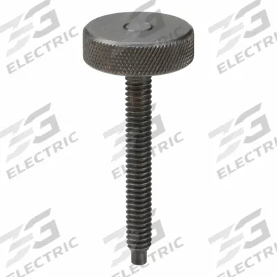 TE-CO Dog Point Knurled Head Screw: 1/4"-20 Thread - Knurled-Head Dog-Point Hand Knob Screws