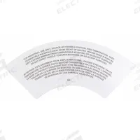 MASTER APPLIANCE Warning Label: 50977. Key specifications — attr1256781: 50977; attr1256791: MASTER APPLIANCE; attr1256766: AH-301; attr1256772: Warning Label.