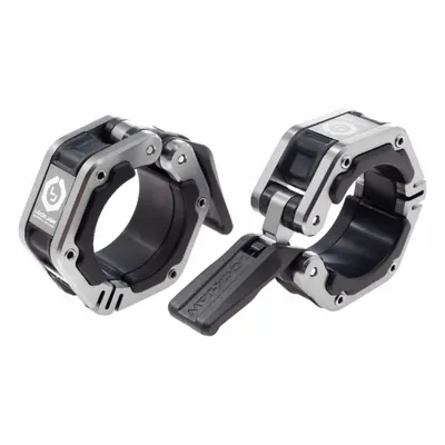 PROMAXIMA Collar: Black, Metal - Bars and Locks