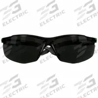 SECUREFIT Safety Glasses: Anti-Fog, Frameless, Black/Green Frame Color, SecureFit(TM) 500 Series (MPN SF550AF-GRN). Key specifications — Frame Color: Black/Green; Series: SecureFit(TM) 500; Brand: SECUREFIT.
