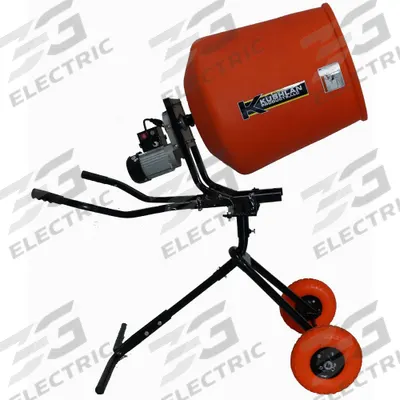 KUSHLAN PRODUCTS Corded Concrete Mixer: For use with Concrete/Mortar - Corded Cement Mixers