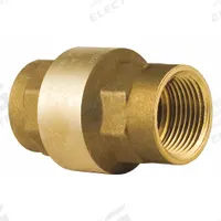 BONOMI VALVE: Swing, Inline Valve Body, 3 in Pipe Size, FNPT x FNPT, Brass, For Gas/Oil/Water Media (MPN 100012LF-3"). Key specifications — Brand: BONOMI.