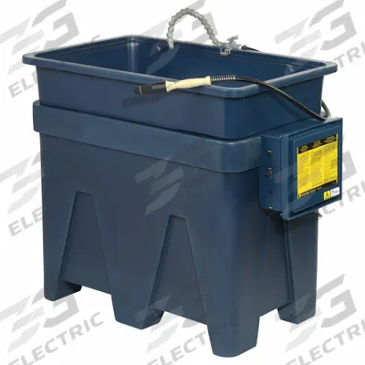 GRAYMILLS Parts Washer: For Water-Based (Microbial) Solution Base Type, Flush/Heat/Manual/Soak - Base-Mounted Parts Washers