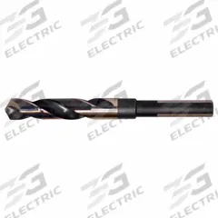 CLE-LINE Silver and Deming Drill: 1-17/64", 118° Split Point, Black & Gold HSS, 3-Flats Shank (MPN C27613). Key specifications — attr1235078: 1.2656.