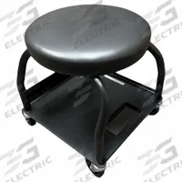 Creeper Seat: Heavy-Duty, Fixed, 480 lb Max Load Capacity (MPN HRSV). Key specifications — Frame Material: Steel; Seat Adjustability: Fixed; Duty Rating: Heavy-Duty; Dimensions: 17 in x 15 in x 15 in; Brand: WHITESIDE.