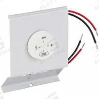 DAYTON Electric Baseboard Heater Thermostat: White, 120/208/240/277V AC, 40° to 100°F, 2 Poles (MPN 3UG91). Key specifications — Housing Color: White; Voltage: 120/208/240/277V AC; Thermostat Control Range: 40° to 100°F; Thermostat Control Type: Mechanical Selector Dial; Mounting Type: Unit Mount; Brand: DAYTON.