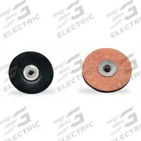 MERIT Quick Change Disc Backup Pad: TR, 1 in Dia, 1/4 in Straight-Shank, Medium Density (MPN 08834160002). Key specifications — Brand: MERIT; Tool Connection: 1/4 in Straight-Shank.