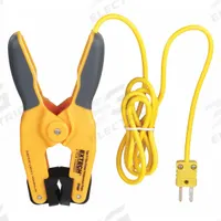 EXTECH Pipe Clamp Temperature Probe: -4°F to 450°F /-20°C to 232°C, ±3.6°F/1.8°C, Type K, Clamp Tip (MPN TP400). Key specifications — Brand: EXTECH; Accuracy: ±3.6 °F/1.8 °C; Handle Type: Clamp.