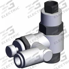 SMC Piloted Non-Return Valve: Universal Fitting, Knurled, 3/8 in Valve Body Size, Meter Out (MPN ASP530F-F03-08S). Key specifications — attr947203: Brass/PBT; attr947205: SMC.