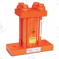 VIBCO Piston Vibrator: Bolt-On Mount, 7,000 vpm, 400 lb to 1,000 lb, 1/4 in NPT, Steel, 92 dBA (MPN 50-1-1/4). Key specifications — attr671302: 50-1-1/4; attr671308: VIBCO.