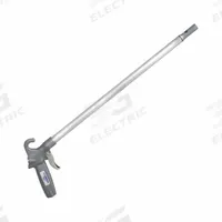 GUARDAIR Air Gun: Pistol-Grip Grip, Aluminum, 1/4 in Female NPT, 1 Nozzle(s), Straight, Focused (MPN 75LJ060AA). Key specifications — attr1328526: Aluminum; attr1328500: Extension and Nozzle; attr1328508: GUARDAIR; attr1328515: No; attr1328533: Yes.