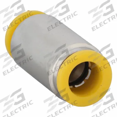 PARKER Push-Fit Union Fitting: 10 mm OD x 10 mm OD Size, Push-to-Connect x Push-to-Connect - Nickel-Plated Brass Tube Fittings