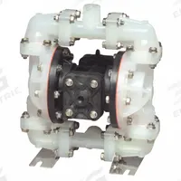 SANDPIPER Double Diaphragm Pump: Polypropylene Body, 3/4 in, NPT Connection, 23 gpm, PP Seat (MPN S07B1P1PPNS000.). Key specifications — Brand: SANDPIPER; Seat Material: PP; Check Valve Material: Santoprene.