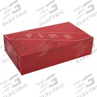 EDWARDS SIGNALING Mounting Cabinet: 8 in Overall Ht, 14 in Overall Lg, Red, Edwards Signaling (MPN MFC-A). Key specifications — Compatible with Brand: Edwards Signaling; Color: Red; Brand: EDWARDS SIGNALING; Product Type: Mounting Cabinet.