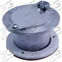AMERICAN GARAGE DOOR SUPPLY Latching Exhaust Port: Aluminum, For 3 in Door Thick - Max (MPN EL43). Key specifications — Brand: AMERICAN GARAGE DOOR SUPPLY; Includes: Mounting Hardware; Material: Aluminum.