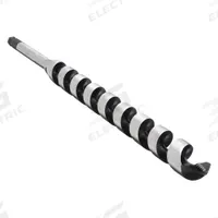 IRWIN Auger Drill Bit: 1 in Drill Bit Size, 17 in Overall Lg, Hex Shank, 7/16 in Shank Hex Size (MPN 3043013). Key specifications — attr255259: Ship Auger; attr255260: Carbon Steel; attr255261: PTFE; attr277197: IRWIN.