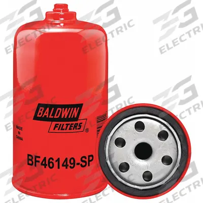 BALDWIN FILTERS Fuel Filter: Spin-On, 3 1/16 in Outside Dia, M16-1.50 Thread Size, Cellulose - Spin-On Fuel Filters