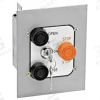 AMERICAN GARAGE DOOR SUPPLY Control Station: Open-Close-Stop, Momentary Contacts, Indoor (MPN 3BFL). Key specifications — attr1070078: Back Box; attr92627: 3BFL; attr93592: AMERICAN GARAGE DOOR SUPPLY; attr1070071: Commercial Garage Door Operators; attr1070072: Momentary Contacts; attr1070073: Open-Close-Stop; attr1070075: Indoor; attr1070080: Flush Mount.