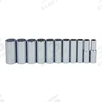 PROTO Socket Set: 1/2 in Drive, 11 Piece, 12-Point, SAE, 1/2 in to 1 1/8 in (MPN J54104). Key specifications — attr1224269: 1/2 in; attr1204685: Tether Ready; attr1204650: 1/2 in to 1-1/8 in; attr1204673: Socket Bits Not Included; attr1204688: PROTO; attr1206170: Deep Sockets.