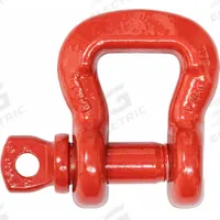 CROSBY Sling Shackle: Sling Shackle, 13,000 lb Working Load Limit, 1 1/2 in Compatible Sling Wd, Red (MPN 1020584). Key specifications — Body Color: Red; Brand: CROSBY.