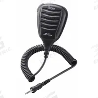 ICOM Speaker Microphone: Fits Icom, For M25/M37 Series, 16 in Cord, Push To Talk, Waterproof, IPX7 (MPN HM213). Key specifications — Compatible Radio Series: M25; Color: Black; Radio Connector Type: 1-Pin 4 poles; Brand: ICOM; Manufacturer Part Number: HM213; Push To Talk: Yes.