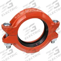 GRUVLOK Clamp Coupling: 8 in x 8 in, NBR Seal, 800 psi, Ductile Iron, Grooved x Grooved x Grooved (MPN 0390096048). Key specifications — Maximum Operating Pressure: 800 psi; Brand: GRUVLOK.