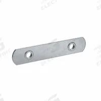Economy T-Nut: M8 Size, For 10 mm Slot Wd, 45 Series, Double, Black Zinc-Plated, Steel, 4 PK (MPN 096E45M8S04). Key specifications — Fastener Type: T-Nut; Material: Steel; Finish: Black Zinc-Plated; T-Slot Fastener Type: Economy T-Nut; Threaded Hole Location: Double; Compatible Series: Fath 45 Series; System of Measurement: Metric; Brand: FATH INC..