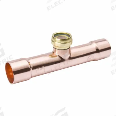MUELLER Sight Glass: Sweat, Copper, 6 5/16 in Lg - Sweat Connection Sight Glasses