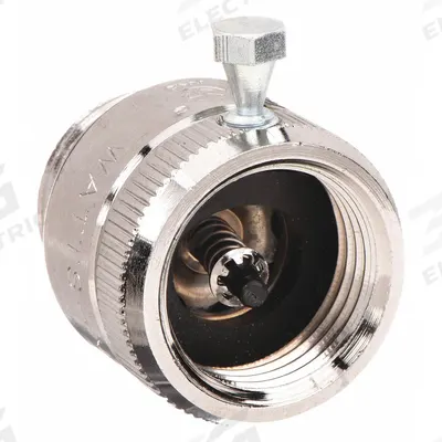 Watts Vacuum Breaker: Female GHT x Male GHT, For Water Media, 33°F – 180°F, Brass - Hose Bibb Vacuum Breakers